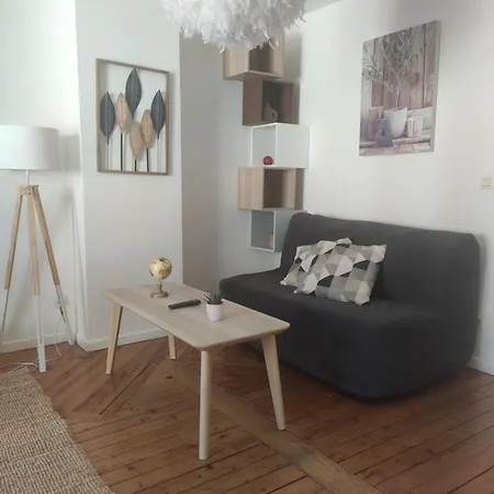 Chaleureux T2 Au Style Vintage - Rue Gratuite Apartment Amiens Exterior photo