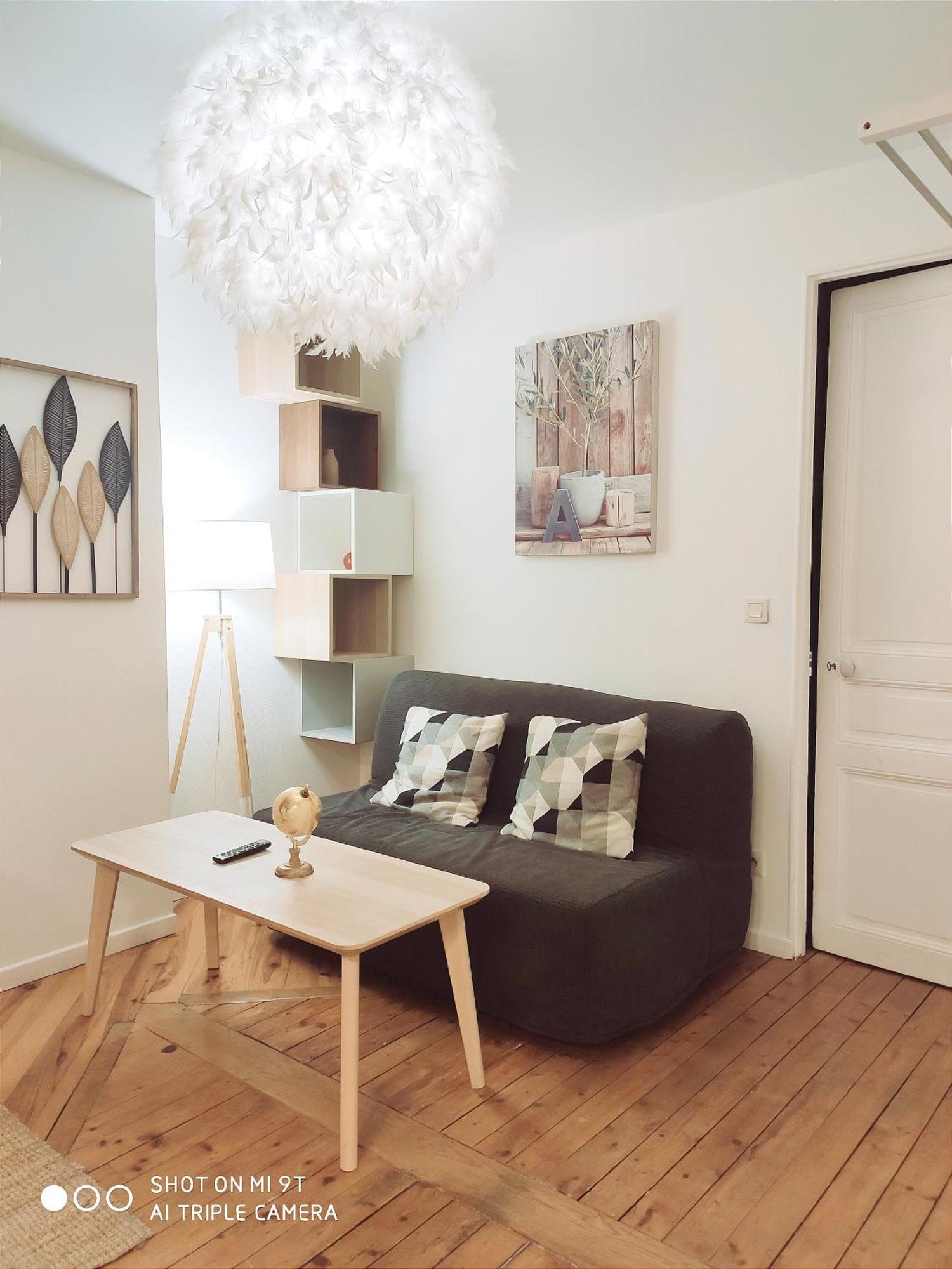 Chaleureux T2 Au Style Vintage - Rue Gratuite Apartment Amiens